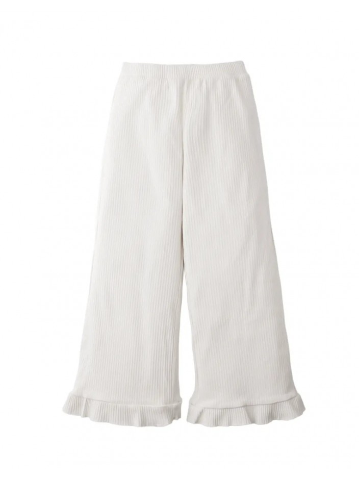 Samantha Ribbed Ruffle Top and Pants Set