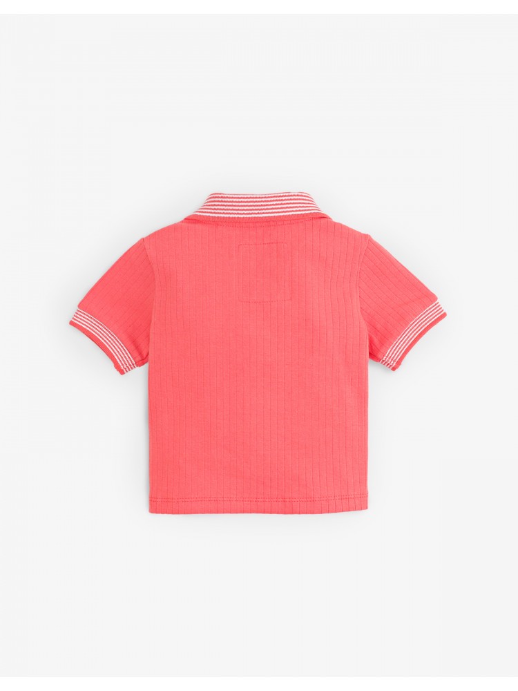 Baby boy pink outlet polo shirt