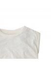 Girls Ruched Sides Sleeveless Tee