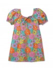 Girls Floral Print Sweetheart Jeresy Dress