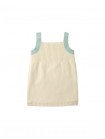 Girls' Knitted Pinafore Dress w/Contrast Straps