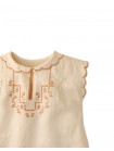 Baby Girls Shift Dress with Dainty Embroidery