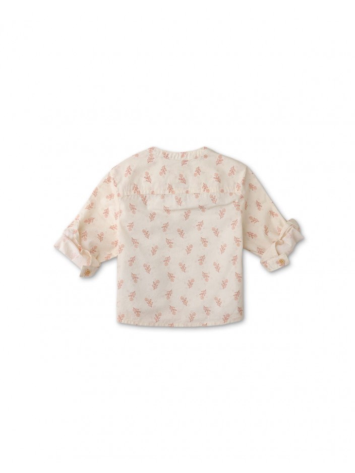 Baby Boys Blossoms Pop Over Shirt