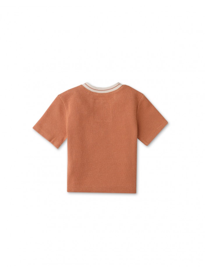 Baby Boys Embroidered Waffle Tee