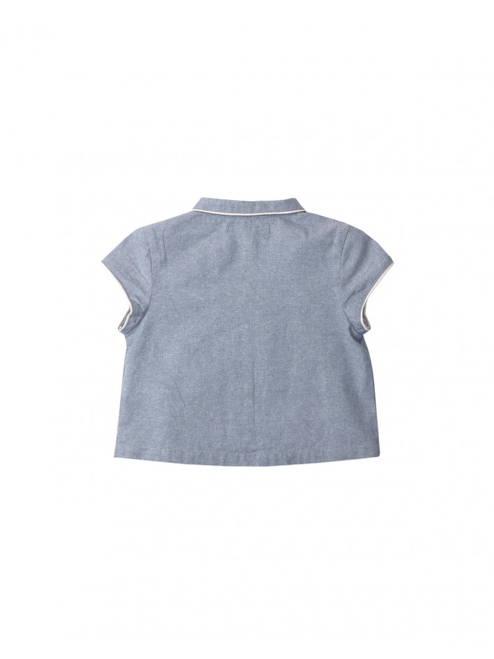 Baby Girls Short Sleeve Blouse