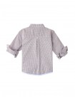 Boys' 2-Tone Checks Shirt w/Hem Binding