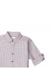 Boys' 2-Tone Checks Shirt w/Hem Binding