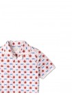 Boys' Tile Print Shirt w/Swiss Piping