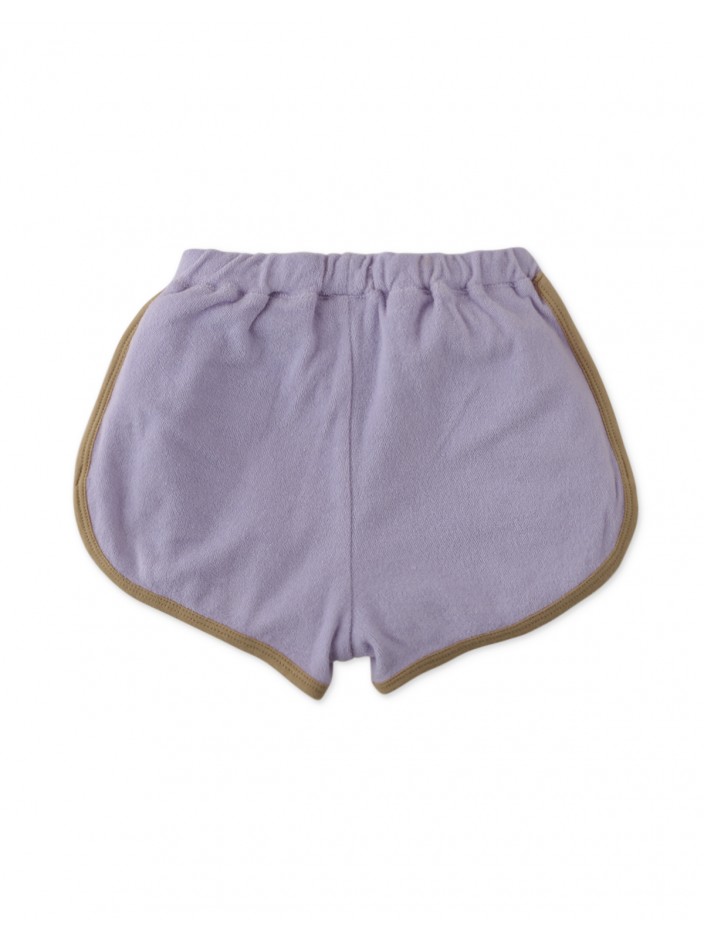 Girls' Terry Dolphin Shorts with Contrast Trims