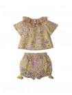 Baby Girls' Meadow Printed Blouse & Shorts Set