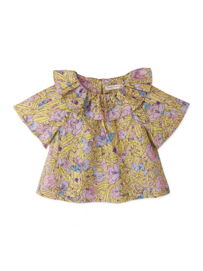 Baby Girls' Meadow Printed Blouse & Shorts Set