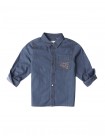 Boys' Embroidered Soft Denim Shirt