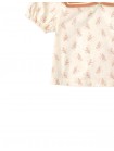 Baby Girls' Ditsy Print Ribbed Baby Tee