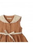 Baby Girls' Sailor Collar Dress with Belt