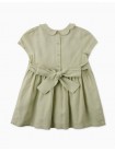 Baby Girls' Smocked Dress with Collar