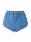 Girls' Terry Towel Dolphin Shorts with Contrast Binding