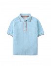 Gingersnaps Boys Polo Shirt with Stripey Cuffs & Collar