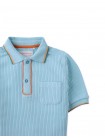 Gingersnaps Boys Polo Shirt with Stripey Cuffs & Collar