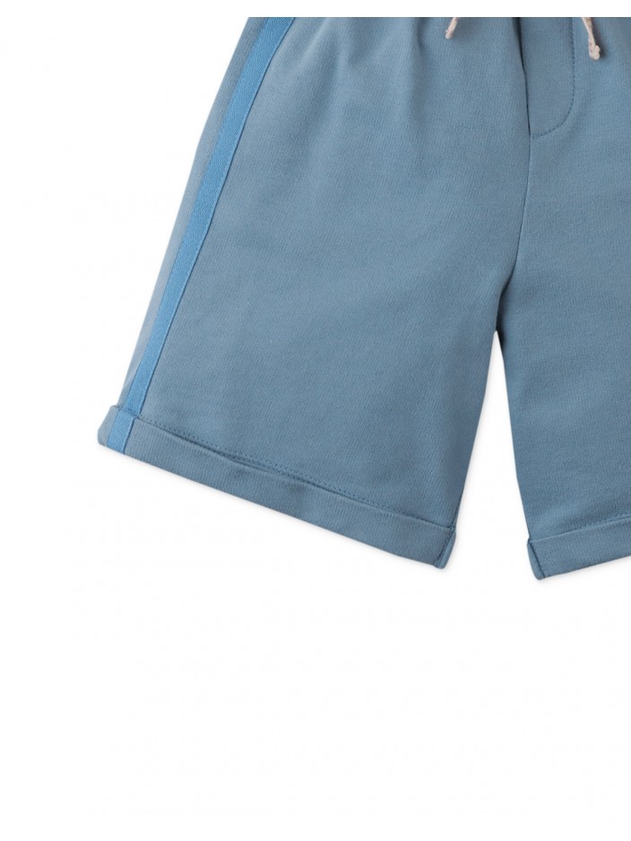 Gingersnaps Boys Tonal Trims Knit Shorts