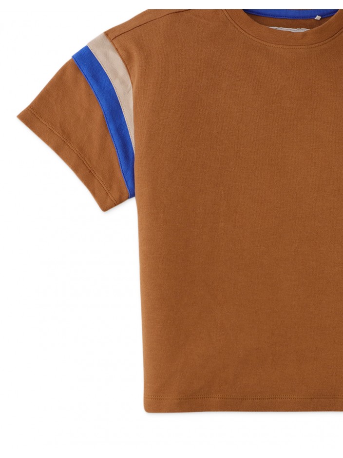 Gingersnaps Boys Rib Combi Tee