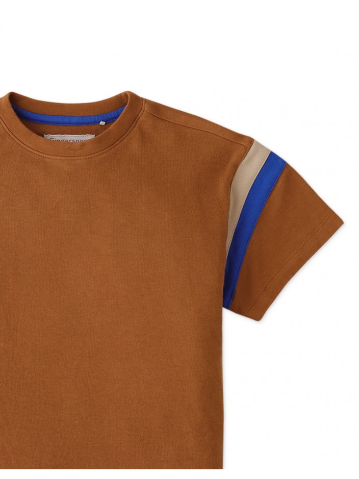 Gingersnaps Boys Rib Combi Tee