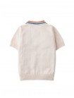 Gingersnaps Boys Sailor's Knitted Polo with Stripey Collar