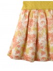 Baby Girls' Pointelle Bodice & Printed Cotton Combi Dress